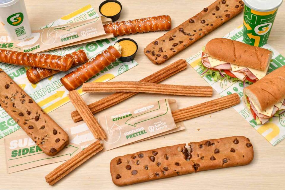 <p>Courtesy of Subway</p> Subway adds three footlong snacks to menus nationwide