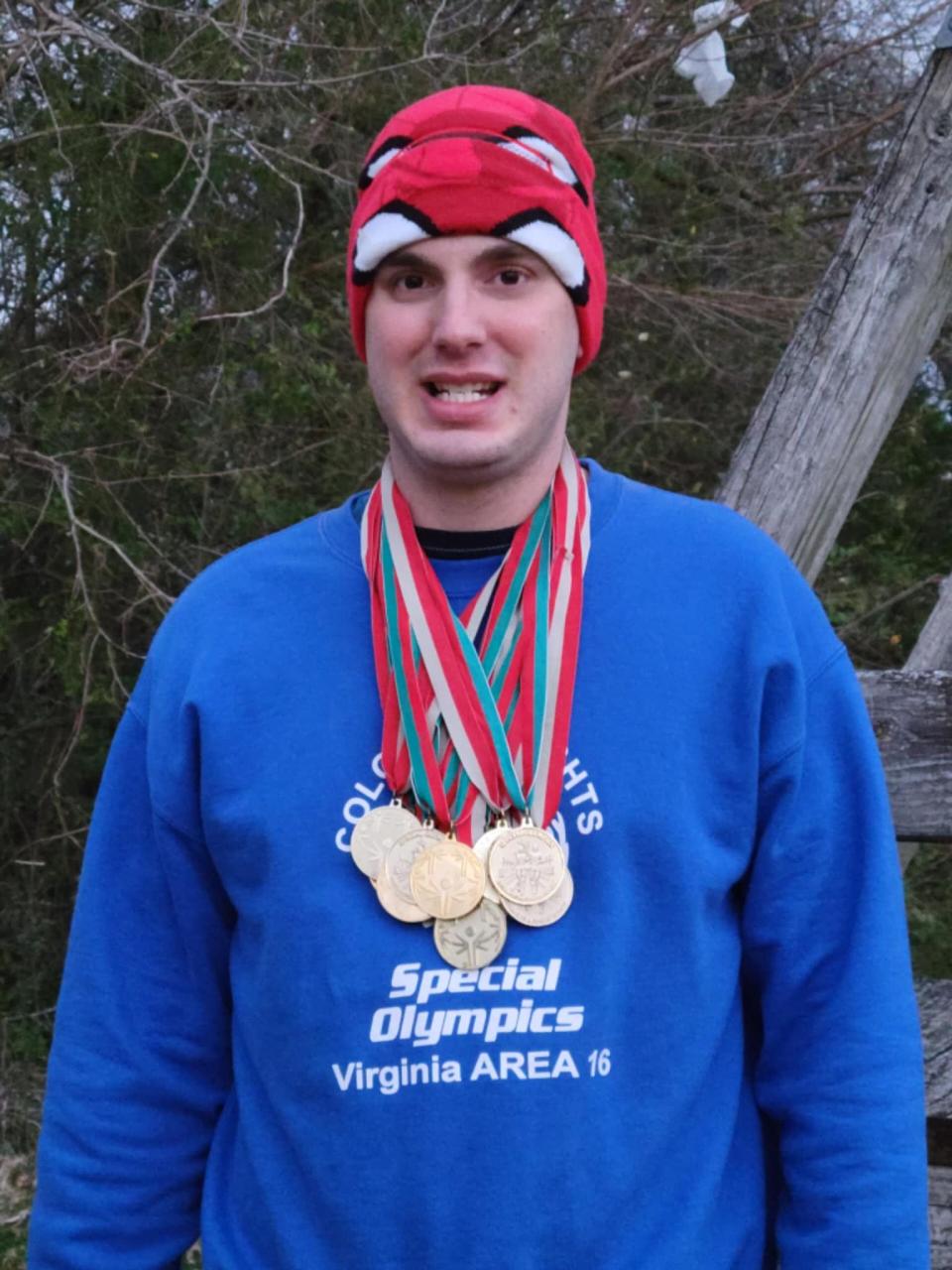 Special Olympics Athlete Zachary Brown