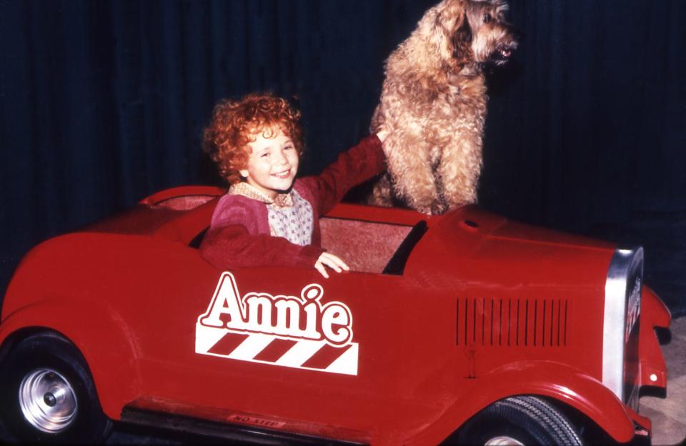 Aileen Quinn starred in John Huston's 1982 film version of "Annie," shot on the West Long Branch campus of Monmouth University.