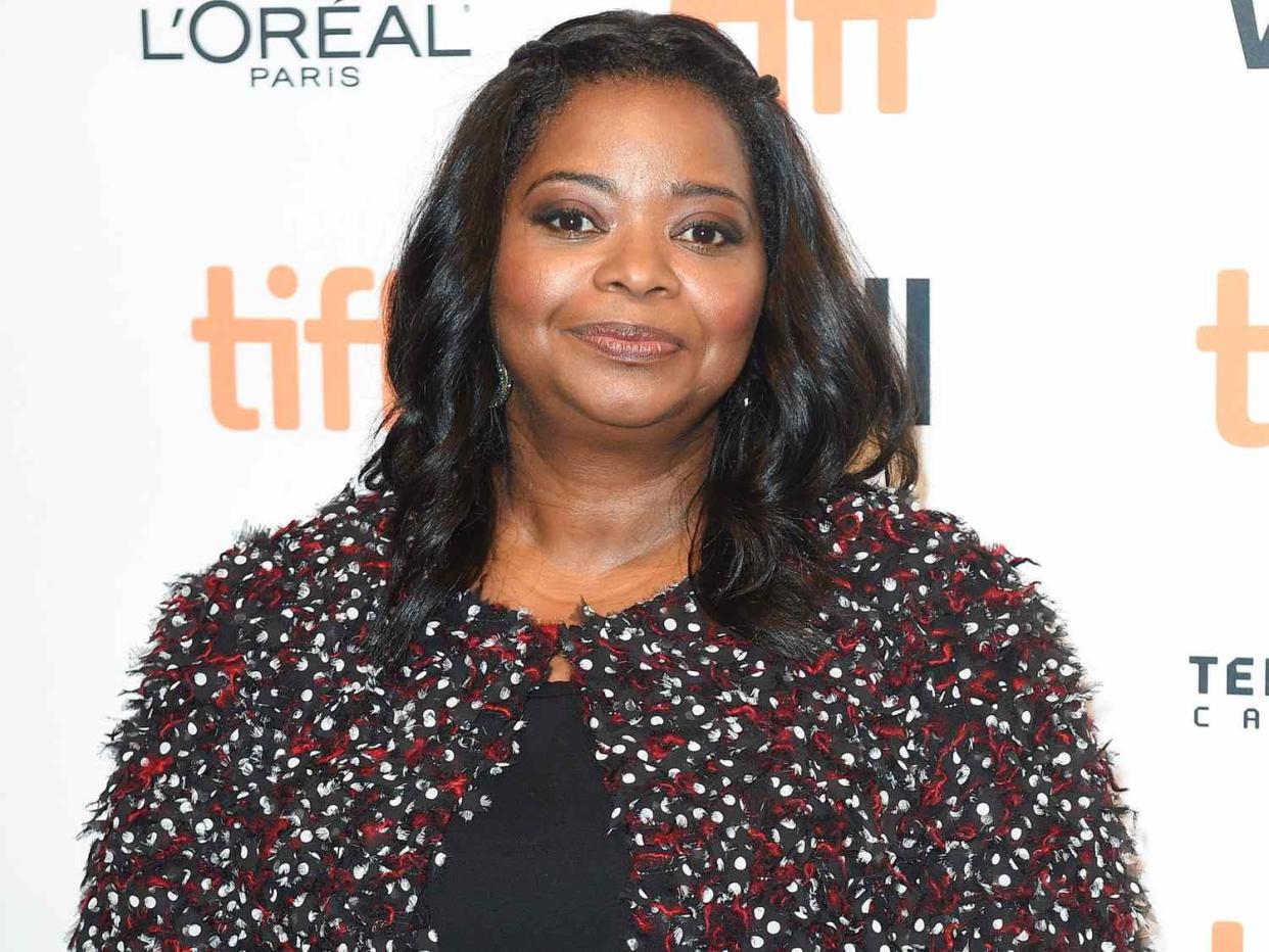 TORONTO, ON - SEPTEMBER 10: Actress Octavia Spencer attends the 'Hidden Figures' premiere during the 2016 Toronto International Film Festival at TIFF Bell Lightbox on September 10, 2016 in Toronto, Canada. (Photo by Ernesto Di Stefano Photography/Getty Images)