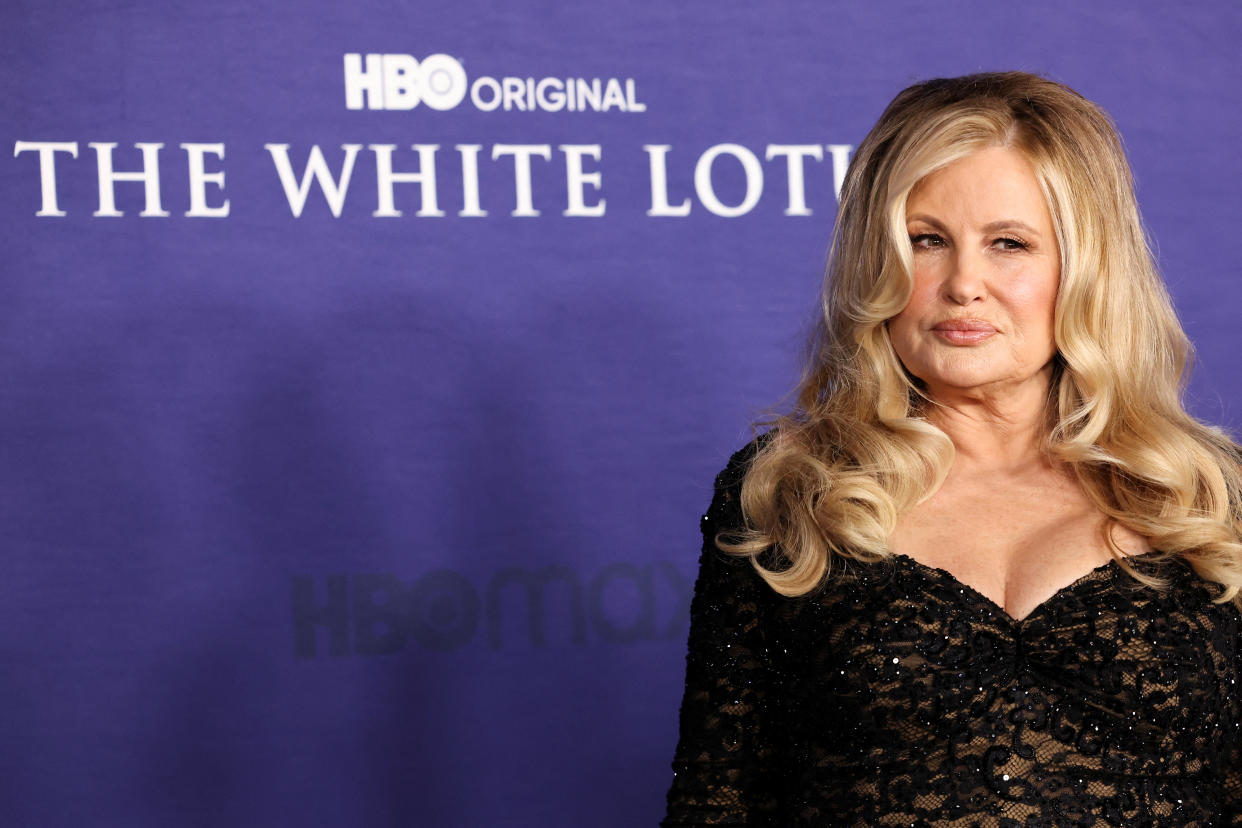 Cast member Jennifer Coolidge attends a premiere for season 2 of the HBO Max television series The White Lotus in Los Angeles, October 20, 2022. REUTERS/Mario Anzuoni