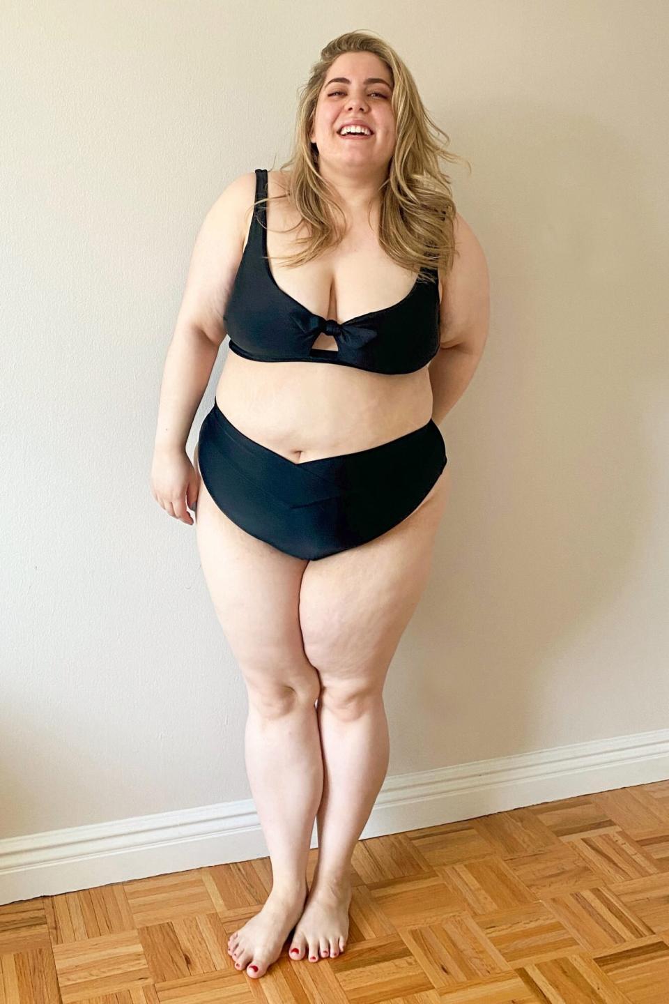 aerie crossover bikini review