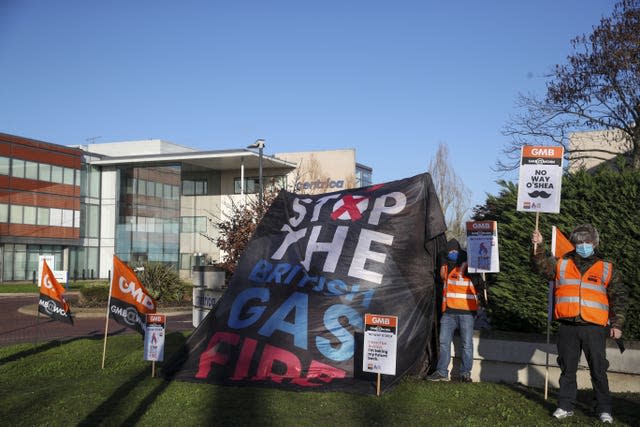 British Gas strike