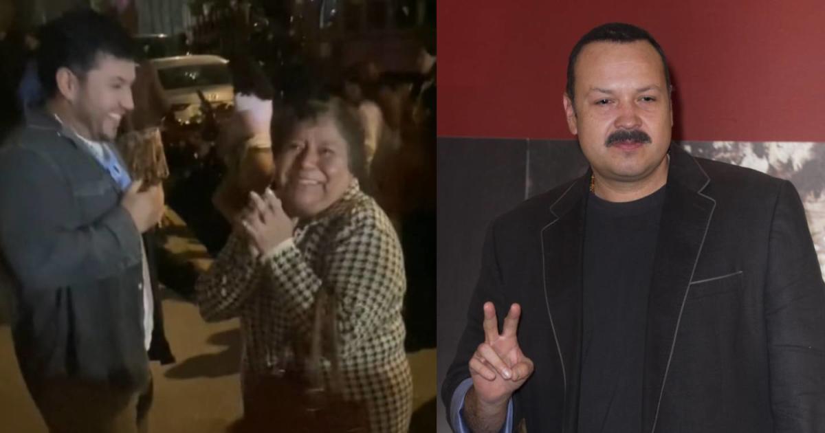 He took his mom to Pepe Aguilar’s party as a surprise and her reaction was touching