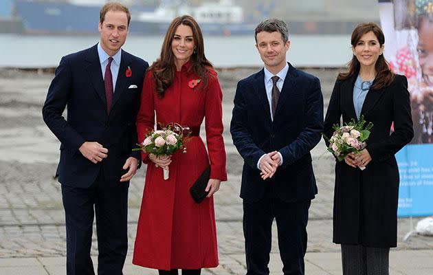 It's been reported that both Princess Mary and Duchess Kate Middleton will become Queens in 2017. Photo: Getty.