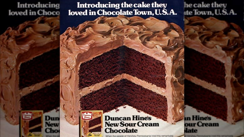 Duncan Hines Sour Cream Chocolate