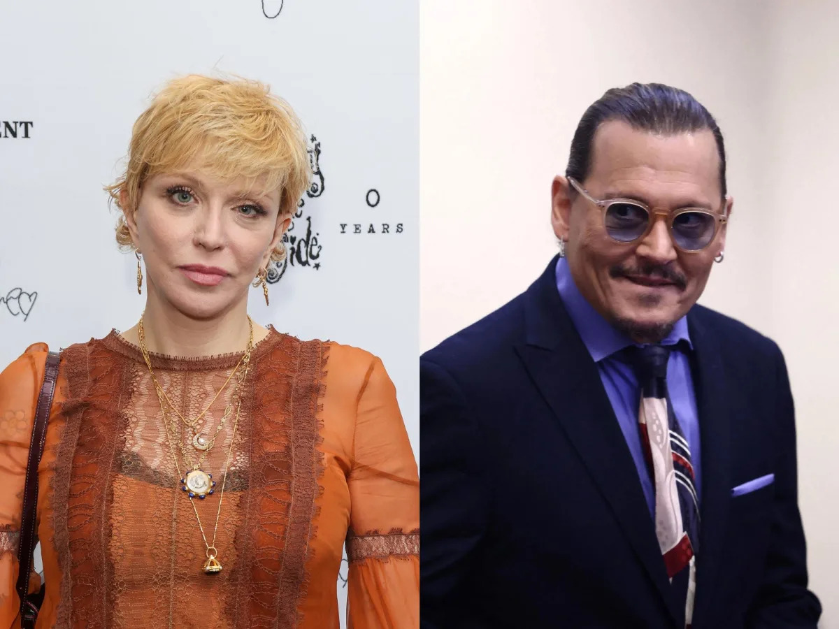 Courtney Love deletes video praising Johnny Depp for saving her from a 1995 over..