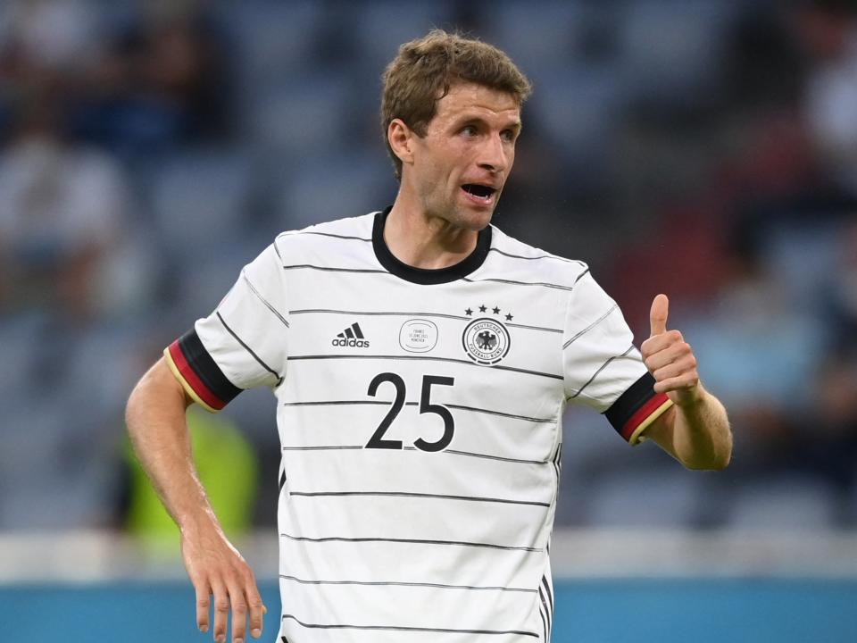 Germany forward Thomas Muller (POOL/AFP via Getty Images)