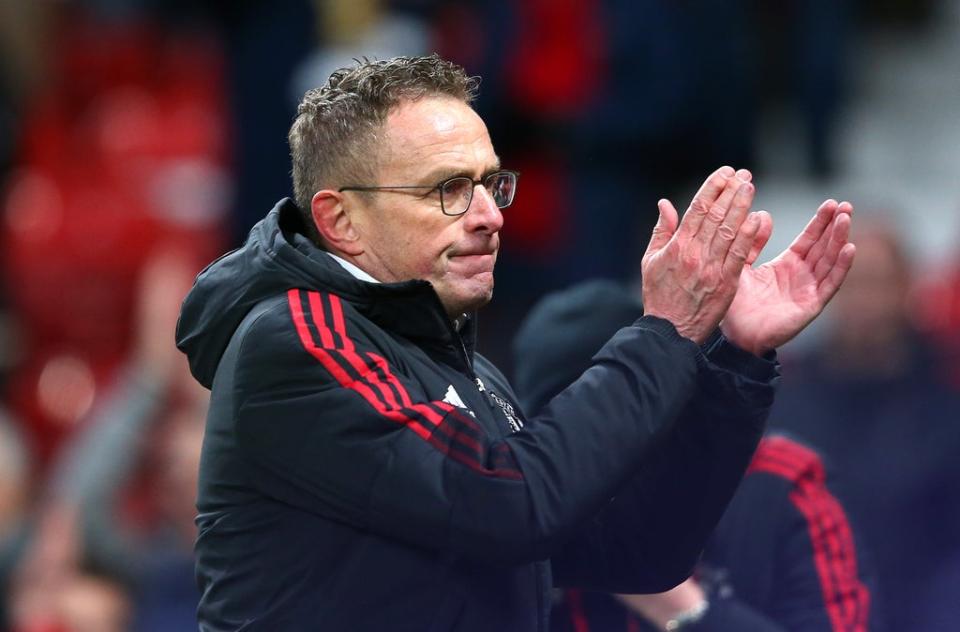 Manchester United interim manager Ralf Rangnick (Getty Images)