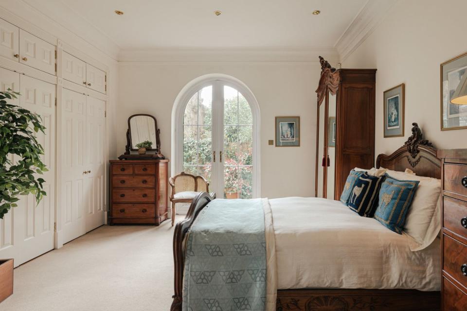 The master bedroom at Chapman Lodge (Chris Wharton)