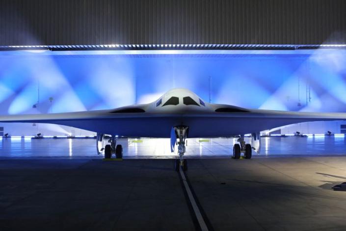 Northrop Grumman Unveils B 21 Nuclear Bomber For Us Air Force