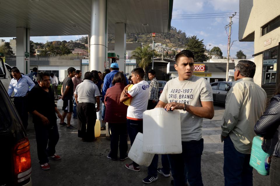 FOTOS | México comienza el 2019 con desabasto de gasolina