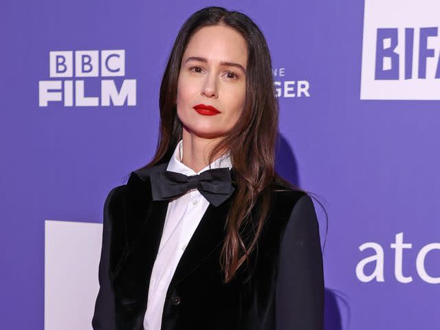 <p>Mike Marsland/WireImage</p> Katherine Waterston attends The 26th British Independent Film Awards on December 3, 2023 in London, England.