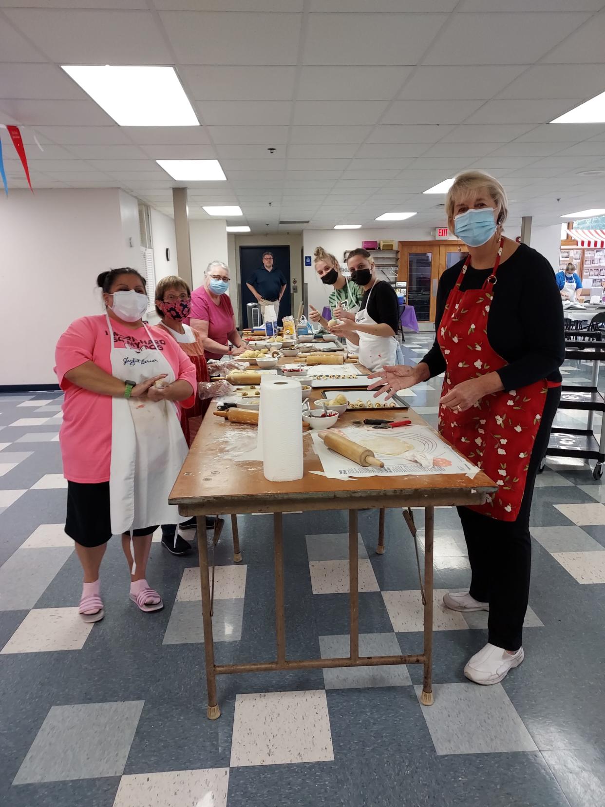 Bakers gather for a Slovak dinner (including kolache) in October at St. John Evangelical Lutheran Church in Cudahy. The church's Christmas Kolache Sale will be 9 a.m. to noon Dec. 3, 4850 S. Lake Drive.