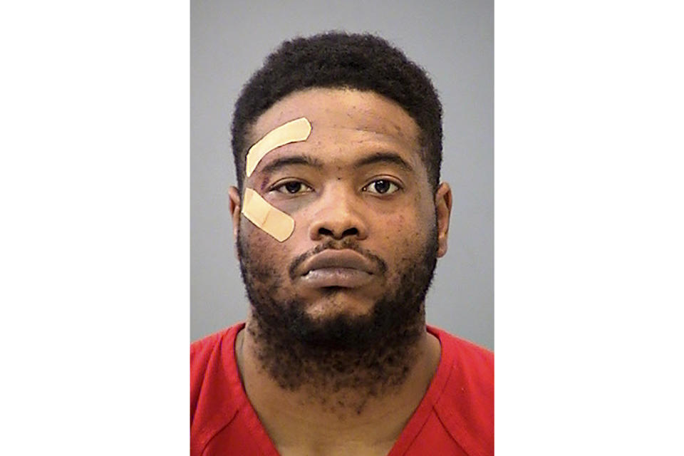 FILE - This undated photo provided by the Indianapolis Police Department shows Elliahs Dorsey, the man charged with fatally shooting an Indianapolis police officer when she responded to a domestic violence call in 2020. Dorsey will be allowed to seek insanity as a defense as he tries to avoid the death penalty, according to a ruling Friday, June 2, 2023. (Indianapolis Police Department via AP, File)