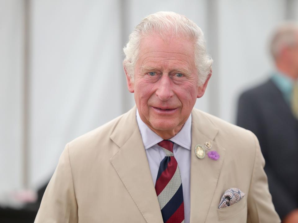 Prince Charles, Prince of Wales, at Sandringham on July 27, 2022.