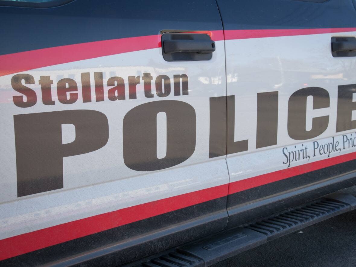 Stellarton Police said they found the body after responding to a call from Nova Scotia Power employees on the morning of Feb. 7. (Robert Short/CBC - image credit)