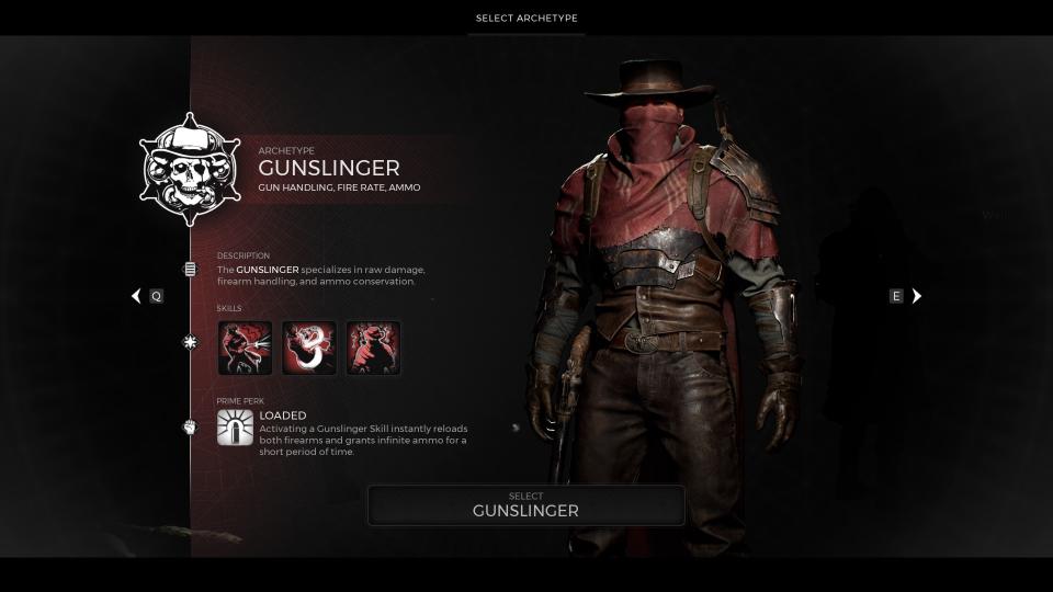 The Gunslinger class in Remnant 2