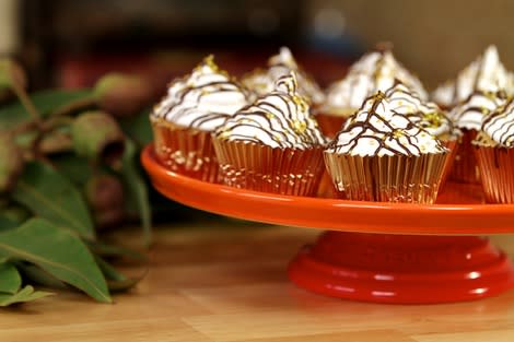 Magical Butterbeer Cupcakes