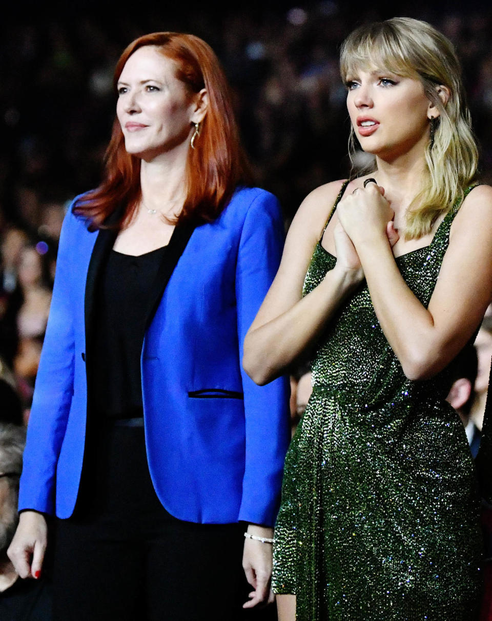 Tree Paine and Taylor Swift (Emma McIntyre / Getty Images for dcp)