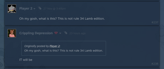 OH NO THE SEX UPDATE IS ACTUALLY HAPPENING, Cult of the Lamb Sex Update