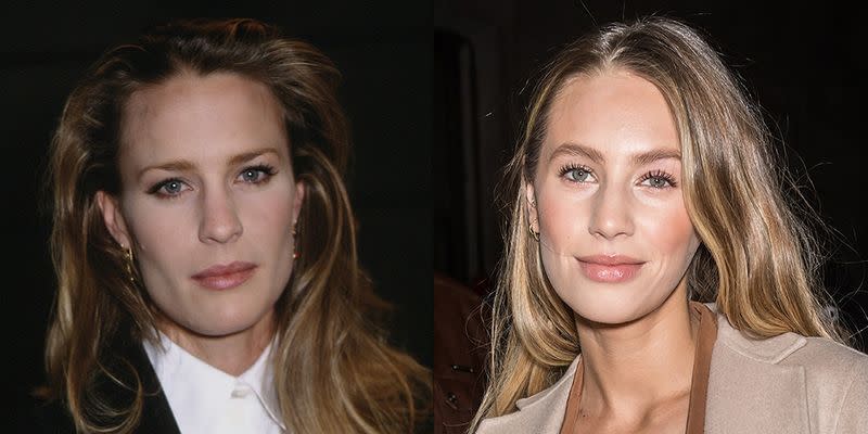 Robin Wright and Dylan Frances Penn at 27