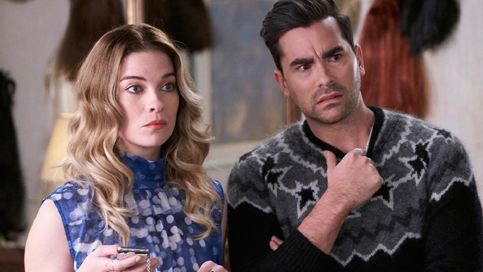 Schitt's Creek still from comedy series