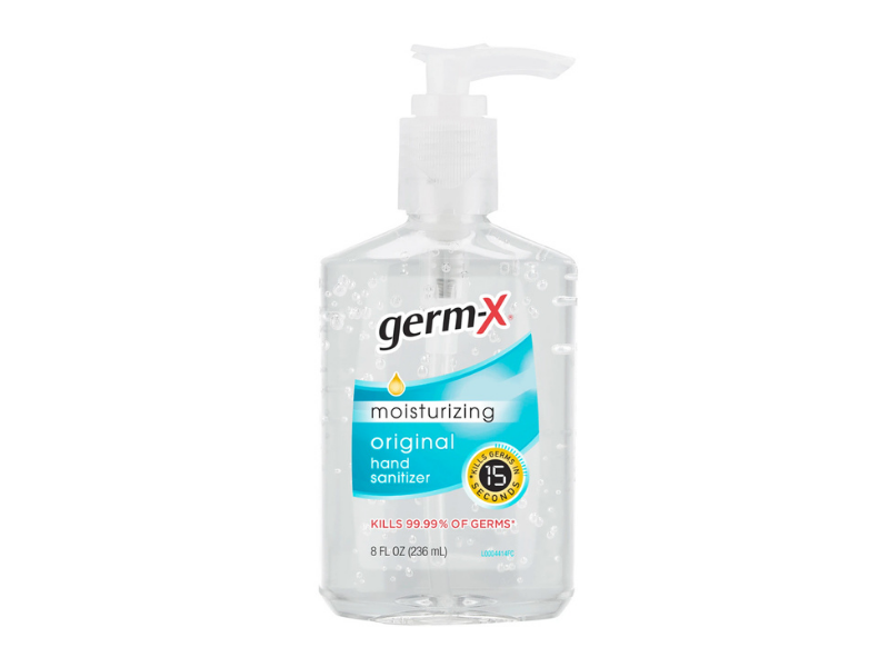 Germ-X Hand Sanitizer, 8-ounce. (Photo: Walmart)