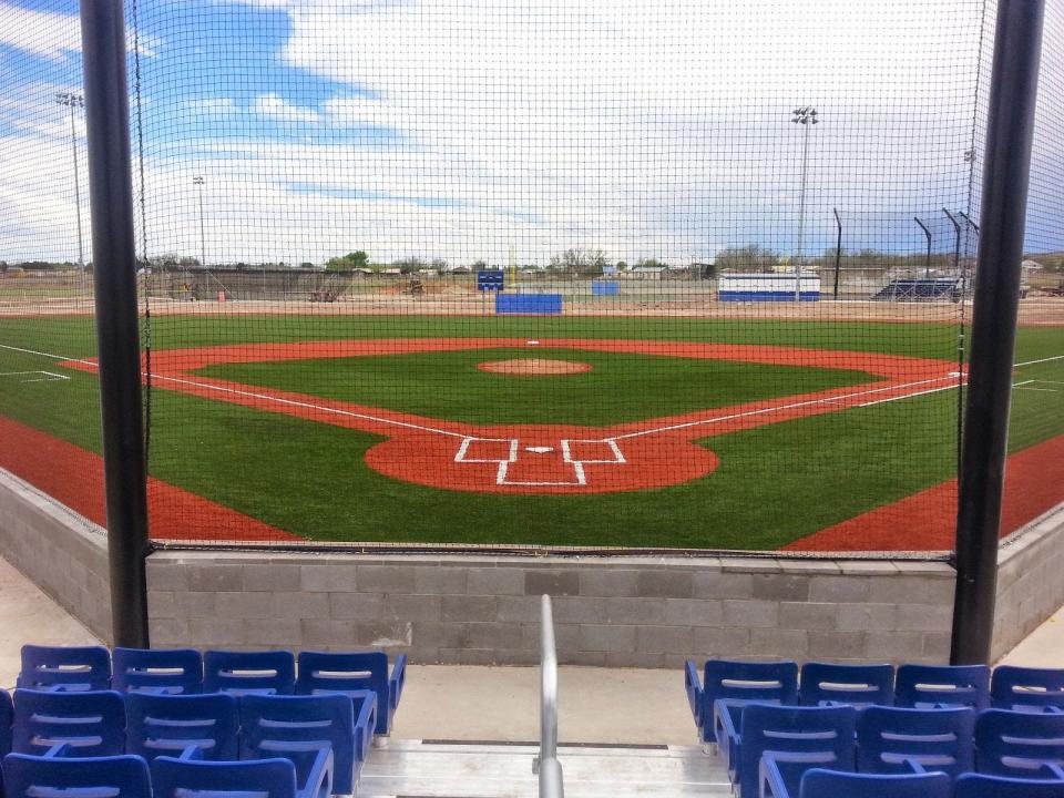 A field at the Bob Forrest Youth Sports Complex in Carlsbad.