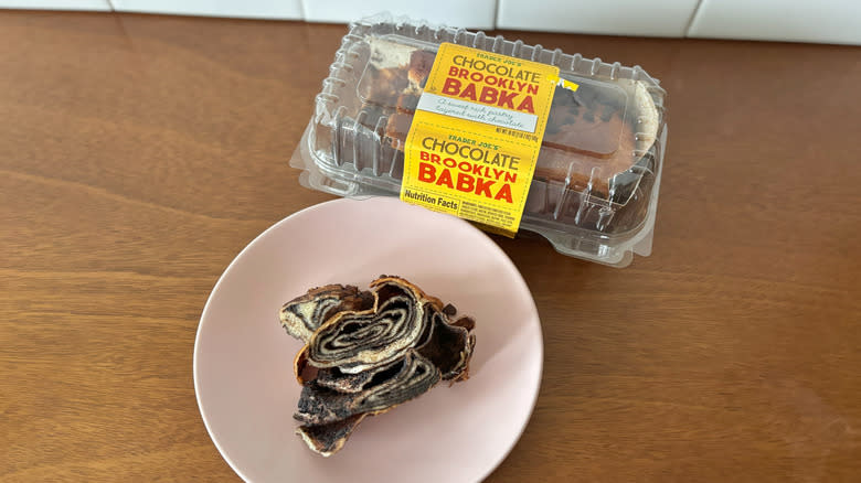 Trader Joe's chocolate Brooklyn babka