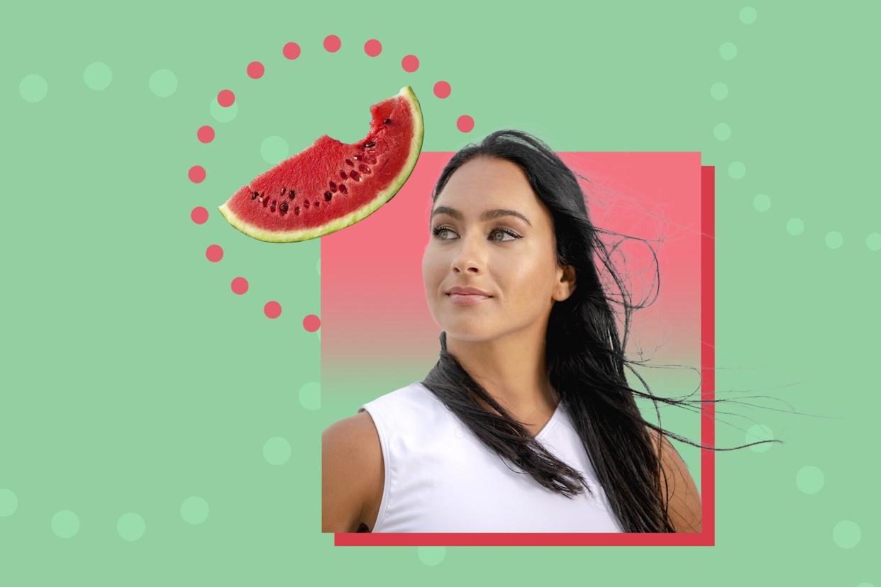 Cheer's Gabi Butler doing a watermelon diet cleanse