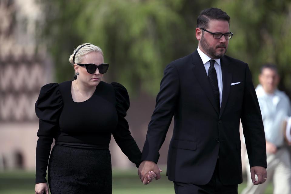 Meghan McCain and husband Ben Domenech are expecting their first child together.