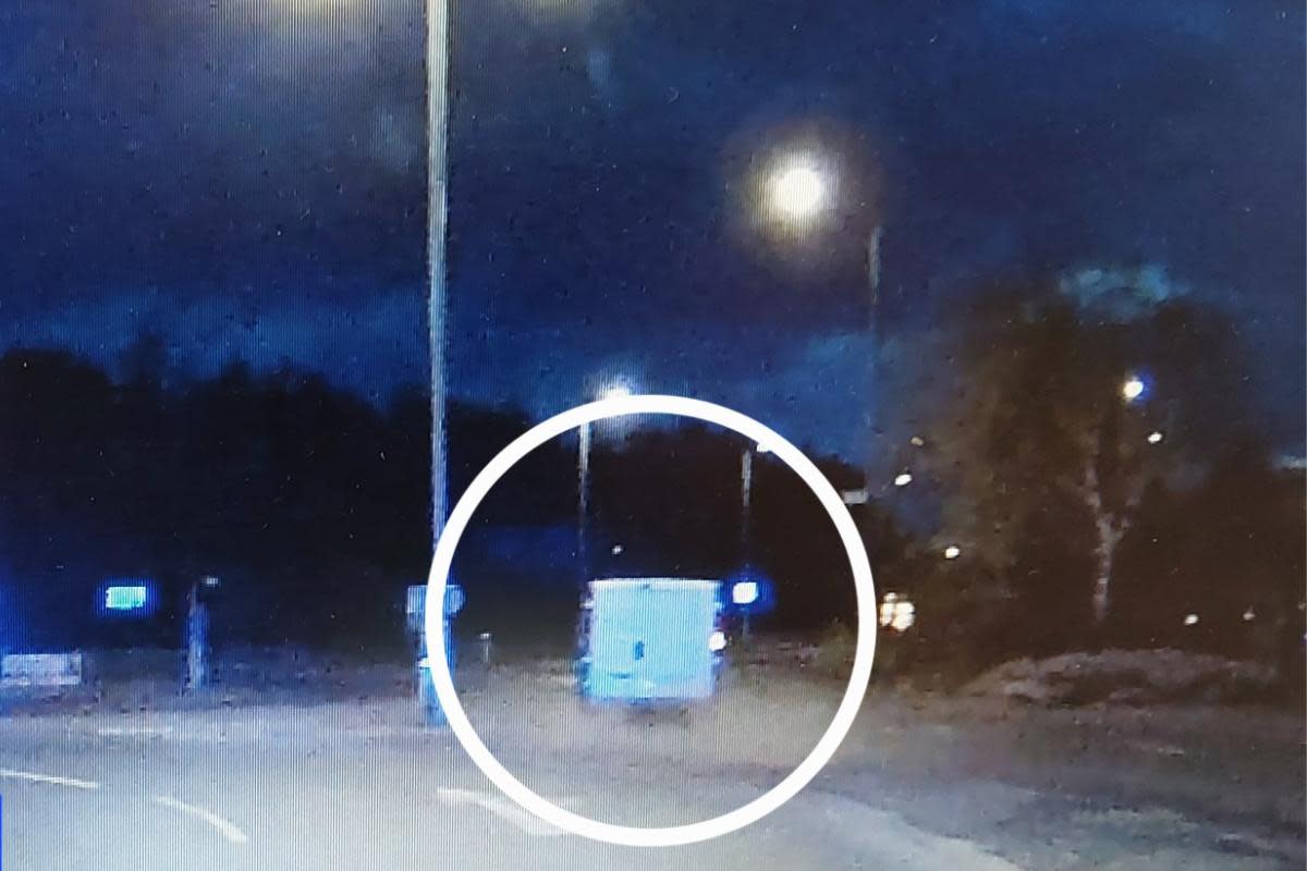 A van pictured on the road <i>(Image: Police Scotland)</i>