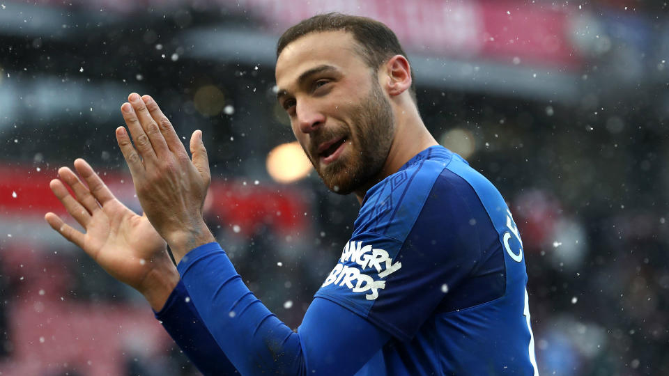 Cenk Tosun is in great form for Everton