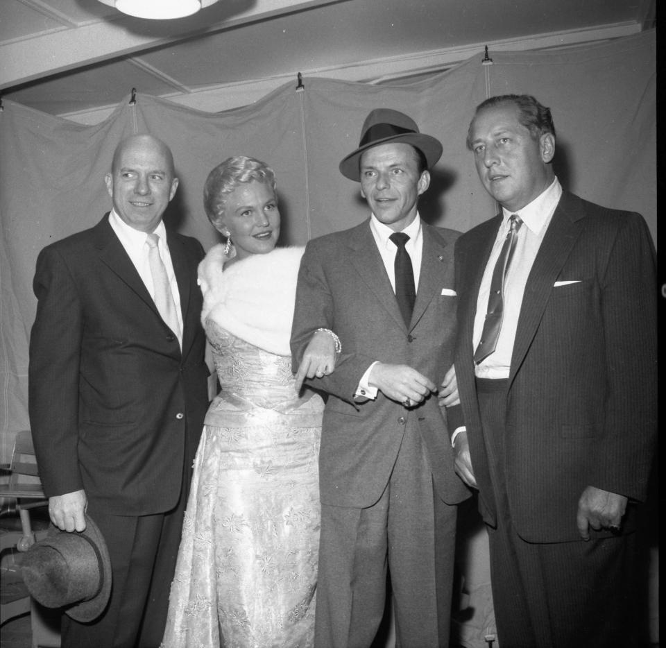 The Palm Springs Art Museum will celebrate Peggy Lee (second from left) at a fundraiser March 8.