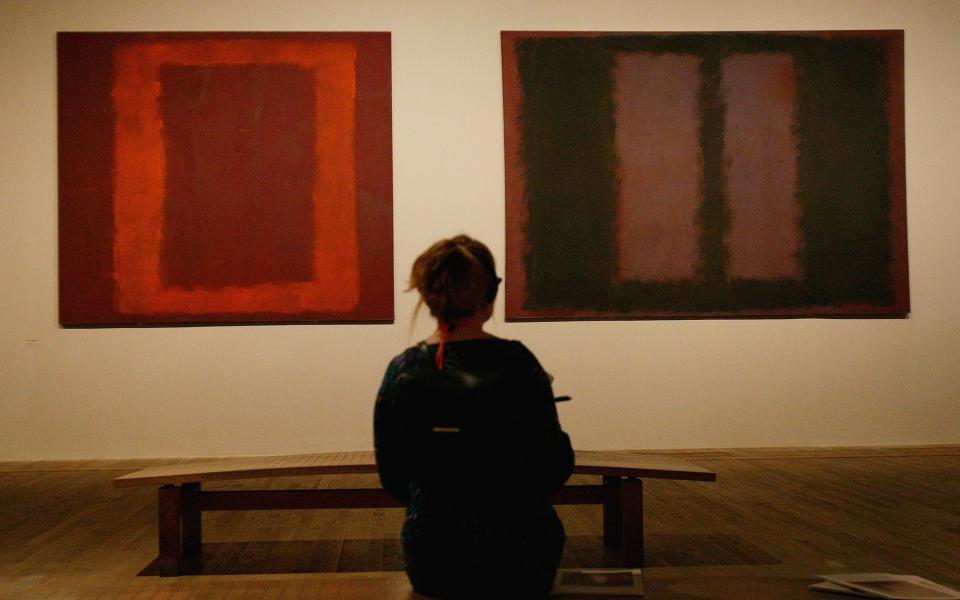 Mark Rothko's paintings are often said to elicit tears from those who gaze at them - Jane Mingay