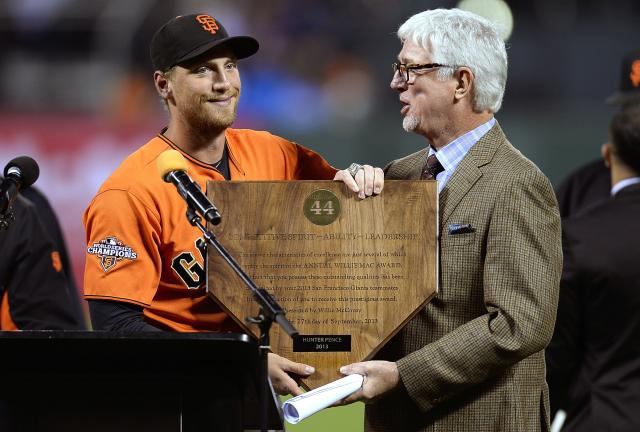 Giants broadcaster Mike Krukow reveals he has degenerative muscle disease