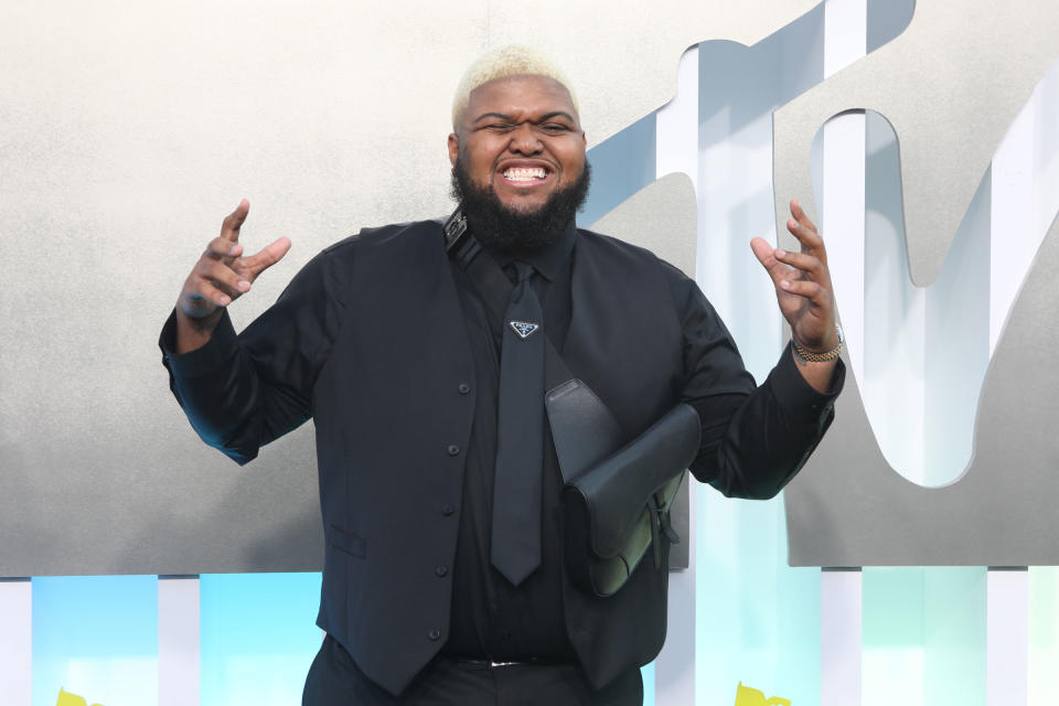 NEWARK, NEW JERSEY - AUGUST 28: Druski attends the 2022 MTV Video Music Awards at Prudential Center on August 28, 2022 in Newark, New Jersey. (Photo by Udo Salters/Patrick McMullan via Getty Images)<span class="copyright">Patrick McMullan via Getty Image—2022 Patrick McMullan</span>