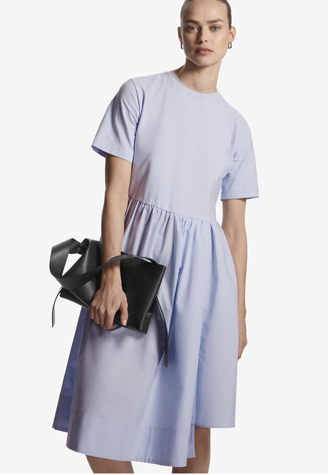 COS A-Line Contrast Skirt Dress. PHOTO: Zalora