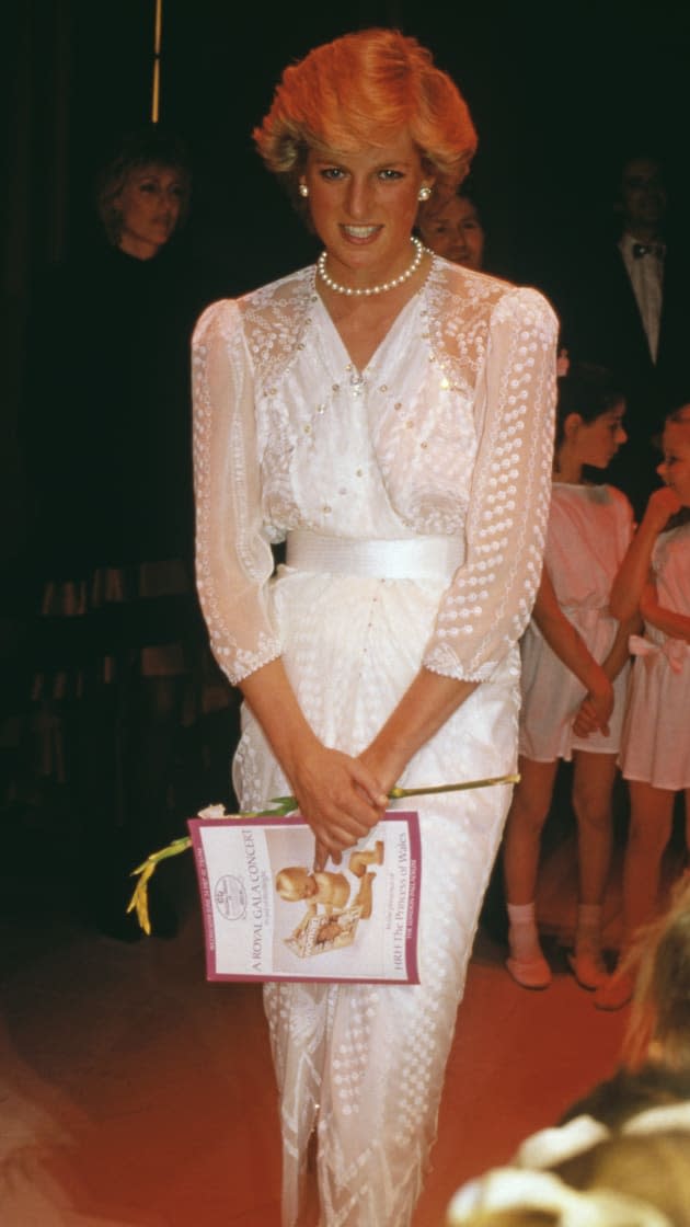 Diana At Charity Gala