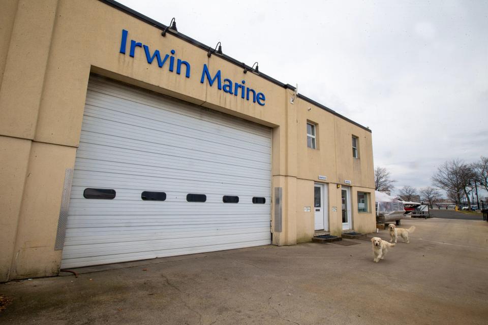 Chan and Christine Irwin have sold Irwin Marine, a marina on the Navesink River that has been in their family for 138 years, in Red Bank, NJ Thursday March 23, 2023.  