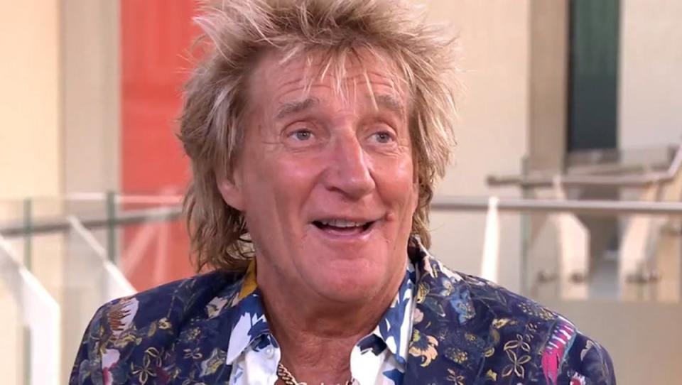 Rod Stewart previously said he was ‘still a fan’ of Boris Johnson (Sky News)