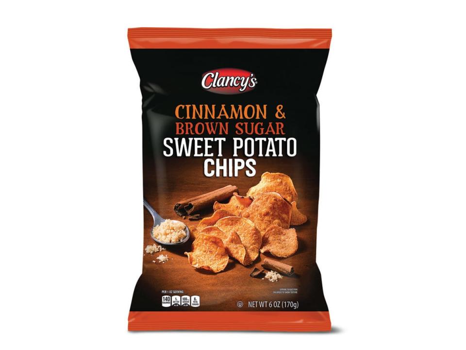 Clancy's cinnamon and brown-sugar sweet-potato chips