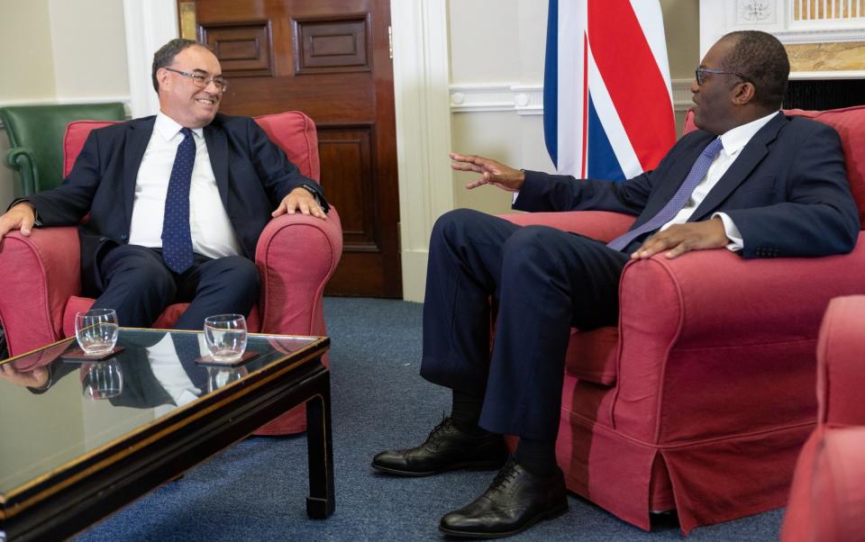 The Chancellor meets the Governor of the Bank of England at HM Treasury - Simon Walker / HM Treasury