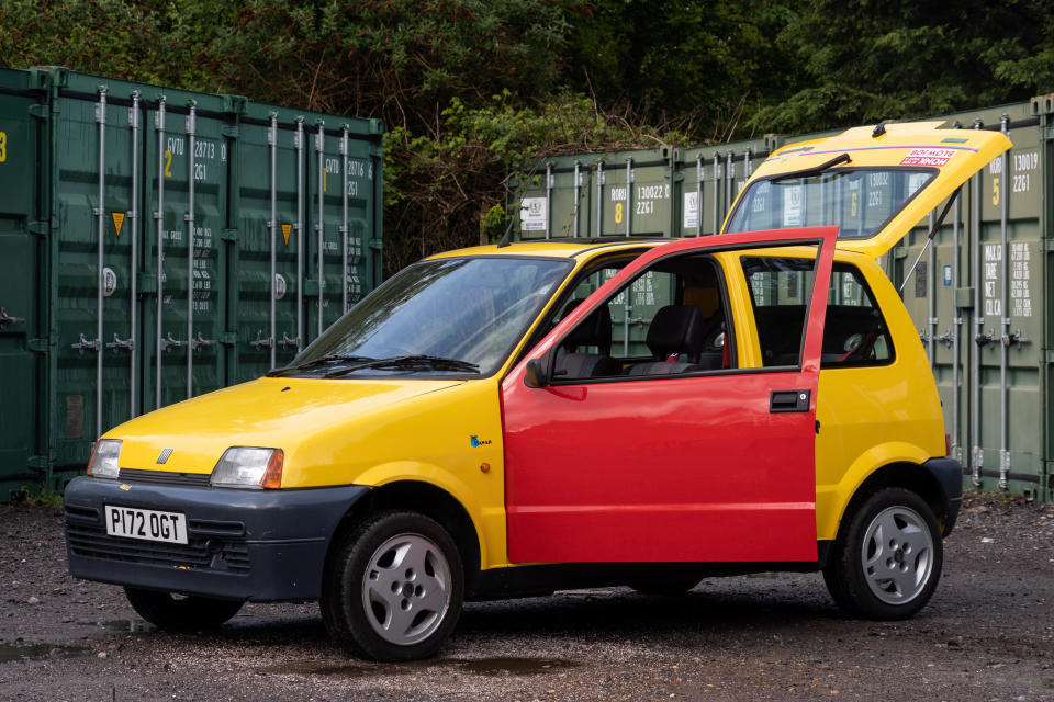 The Inbetweeners car is going up for sale at East Bristol Auctions. (SWNS)