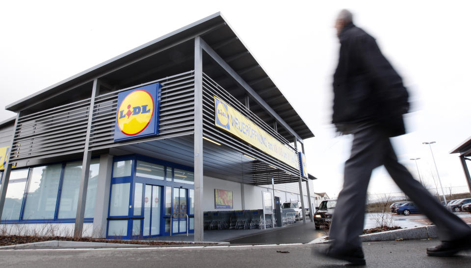 Lidl supermarket REUTERS/Christian Hartmann 