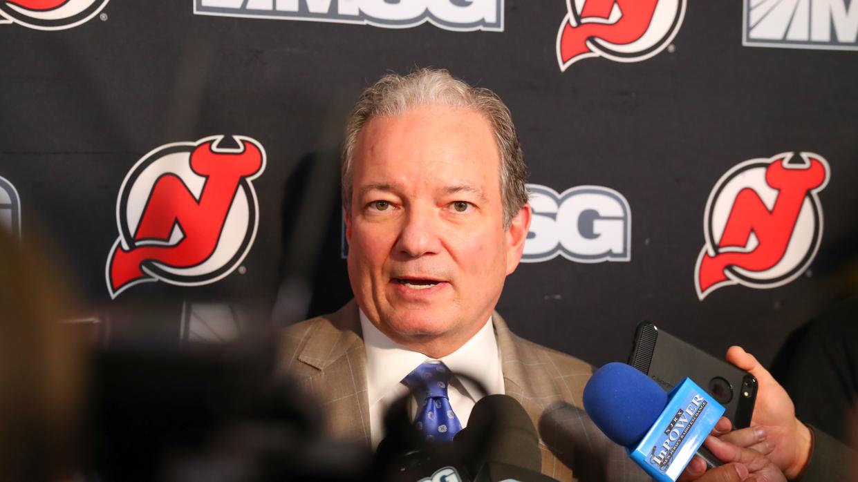 Ray Shero has been with the New Jersey Devils since 2015. (Photo by Rich Graessle/Icon Sportswire via Getty Images)