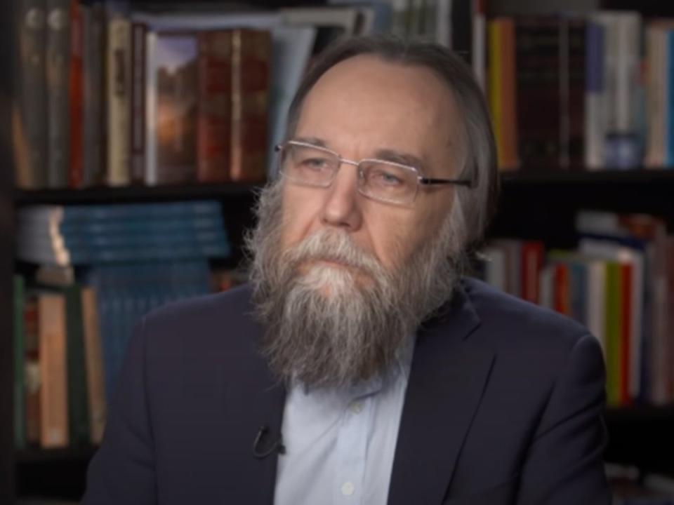 Alexander Dugin is a close ally of Vladimir Putin (60 Minutes/YouTube)