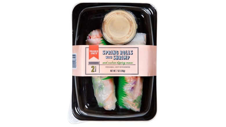 Trader Joe's shrimp spring rolls