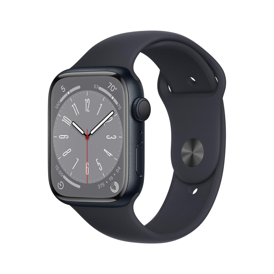 <p><a href="https://go.redirectingat.com?id=74968X1596630&url=https%3A%2F%2Fwww.walmart.com%2Fip%2FApple-Watch-Series-8-GPS-45mm-Midnight-Aluminum-Case-with-Midnight-Sport-Band-M-L%2F1439031855&sref=https%3A%2F%2Fwww.prevention.com%2Flife%2Fg43807582%2Fgh-best-walmart-deals-sales-may-2023%2F" rel="nofollow noopener" target="_blank" data-ylk="slk:Shop Now;elm:context_link;itc:0;sec:content-canvas" class="link ">Shop Now</a></p><p>Watch Series 8</p><p>$359.00</p><p>walmart.com</p>